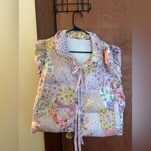 Floral Patchwork vest